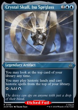 Crystal Skull, Isu Spyglass
