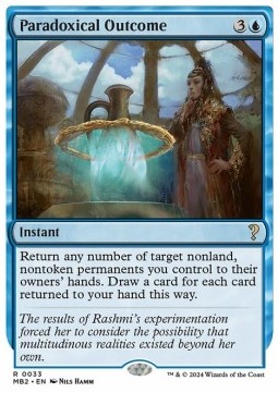 Paradoxical Outcome