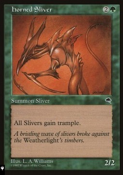 Horned Sliver