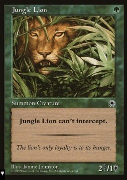 Jungle Lion