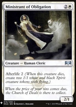 Ministrant of Obligation
