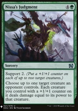 Nissa's Judgment