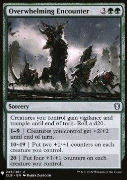 Overwhelming Encounter
