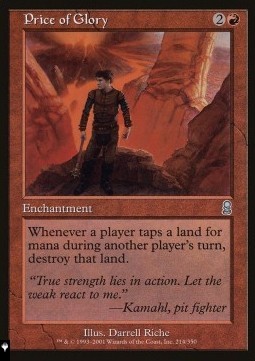 Price of Glory