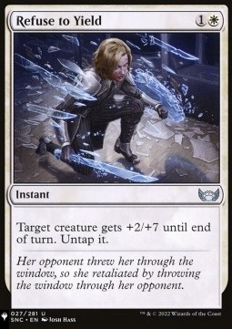 Refuse to Yield