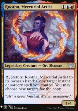 Rootha, Mercurial Artist