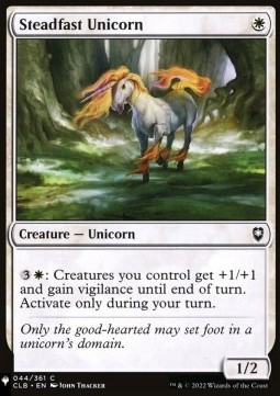 Steadfast Unicorn