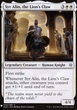 Syr Alin, the Lion's Claw