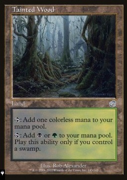Tainted Wood