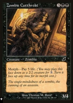 Zombie Cutthroat