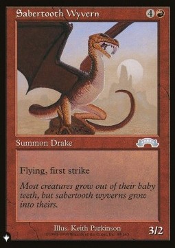 Sabertooth Wyvern