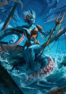 Art Series: Kiora, the Rising Tide