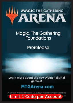 Arena Code Card (Prerelease)