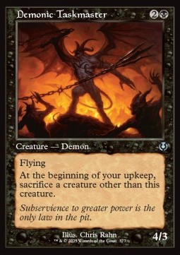 Demonic Taskmaster