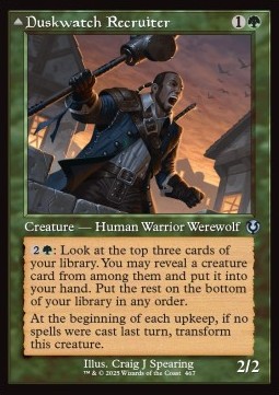 Duskwatch Recruiter / Krallenhorde Howler