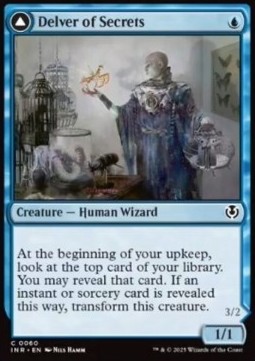 Delver of Secrets / Insectile Aberration