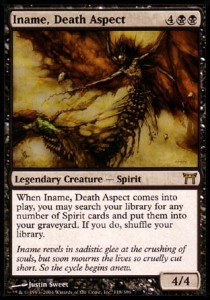 Iname, Death Aspect