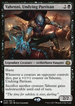Yahenni, Undying Partisan