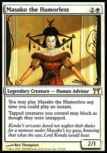 Masako the Humorless