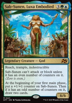 Sab-Sunen, Luxa Embodied