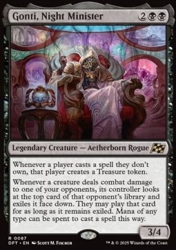 Gonti, Night Minister