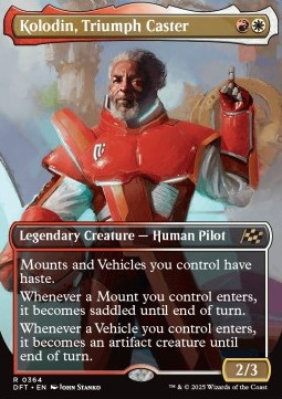 Kolodin, Triumph Caster