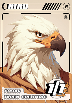 Bird Token (White 1/1)