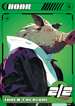 Boar Token (Green 2/2)