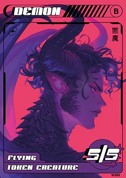 Demon Token (Black 5/5)