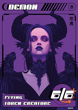 Demon Token (Black 6/6)