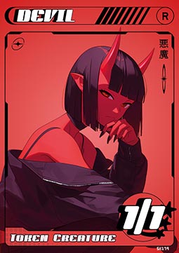 Devil Token (Red 1/1)