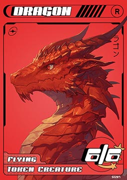 Dragon Token (Red 6/6)