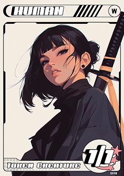 Human Token (White 1/1)