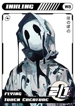 Inkling Token (White and Black 2/1)