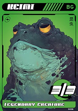 Keimi Token (Black and Green 3/3)