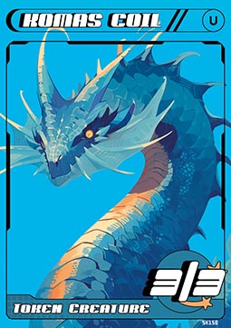 Koma's Coil Token (Blue 3/3)