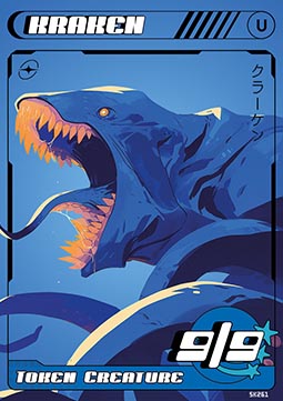 Kraken Token (Blue 9/9)