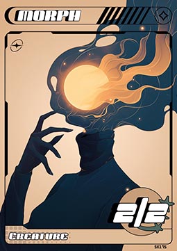 Morph Token (Colorless 2/2)