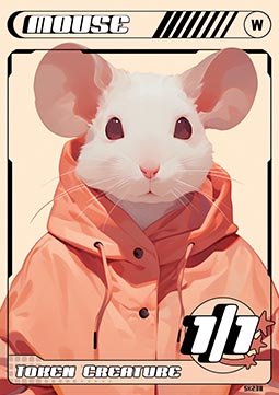 Mouse Token (White 1/1)