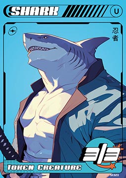 Shark Token (Blue 3/3)