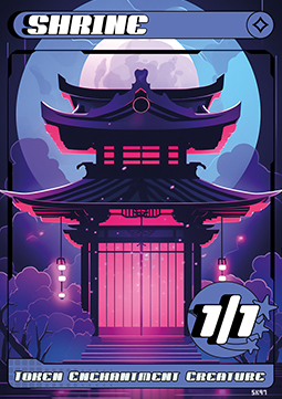 Shrine Token (Colorless 1/1)
