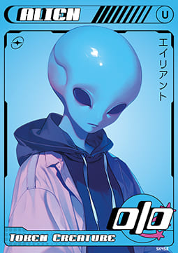 Alien Token (Blue 0/0)