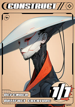 Construct Token (Artifact 1/1 Defender)