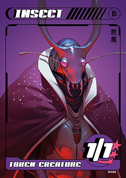Insect Token (Black 1/1)