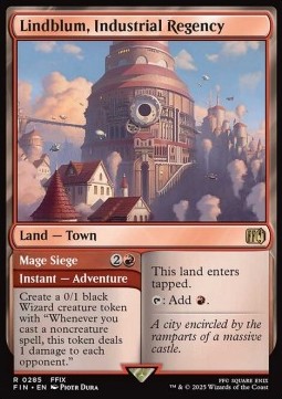 Lindblum, Industrial Regency // Mage Siege