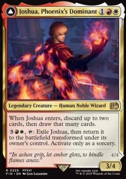 Joshua, Phoenix's Dominant // Phoenix, Warden of Fire