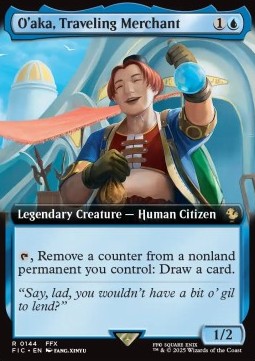 O'aka, Traveling Merchant