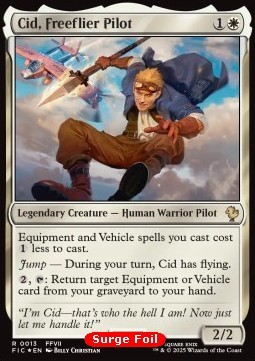 Cid, Freeflier Pilot