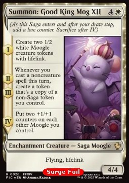 Summon: Good King Mog XII