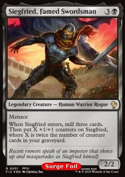 Siegfried, Famed Swordsman